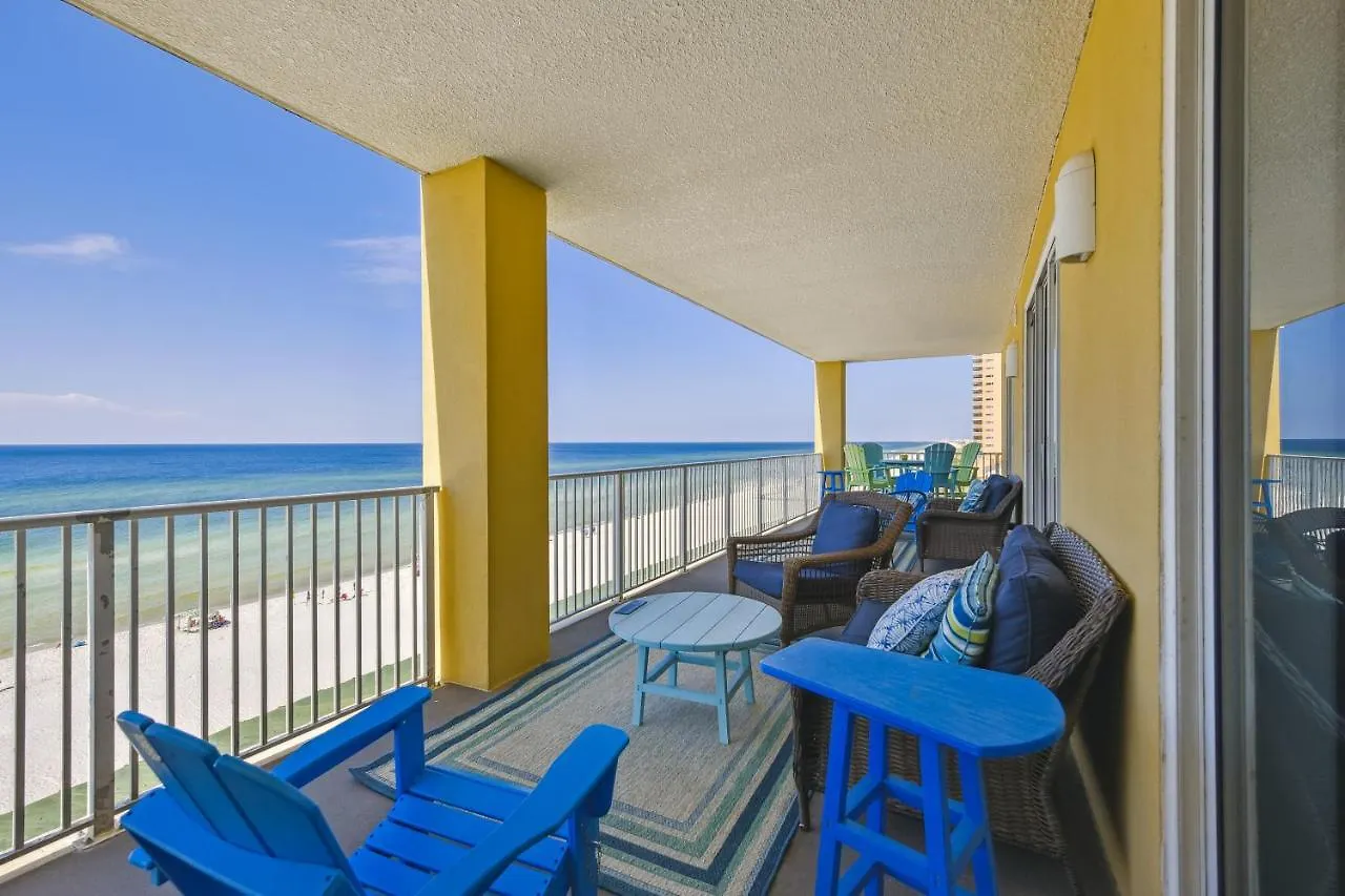 Semesterbostad Tropic Winds Condominium #607 By Book That Condo Panama City Beach USA