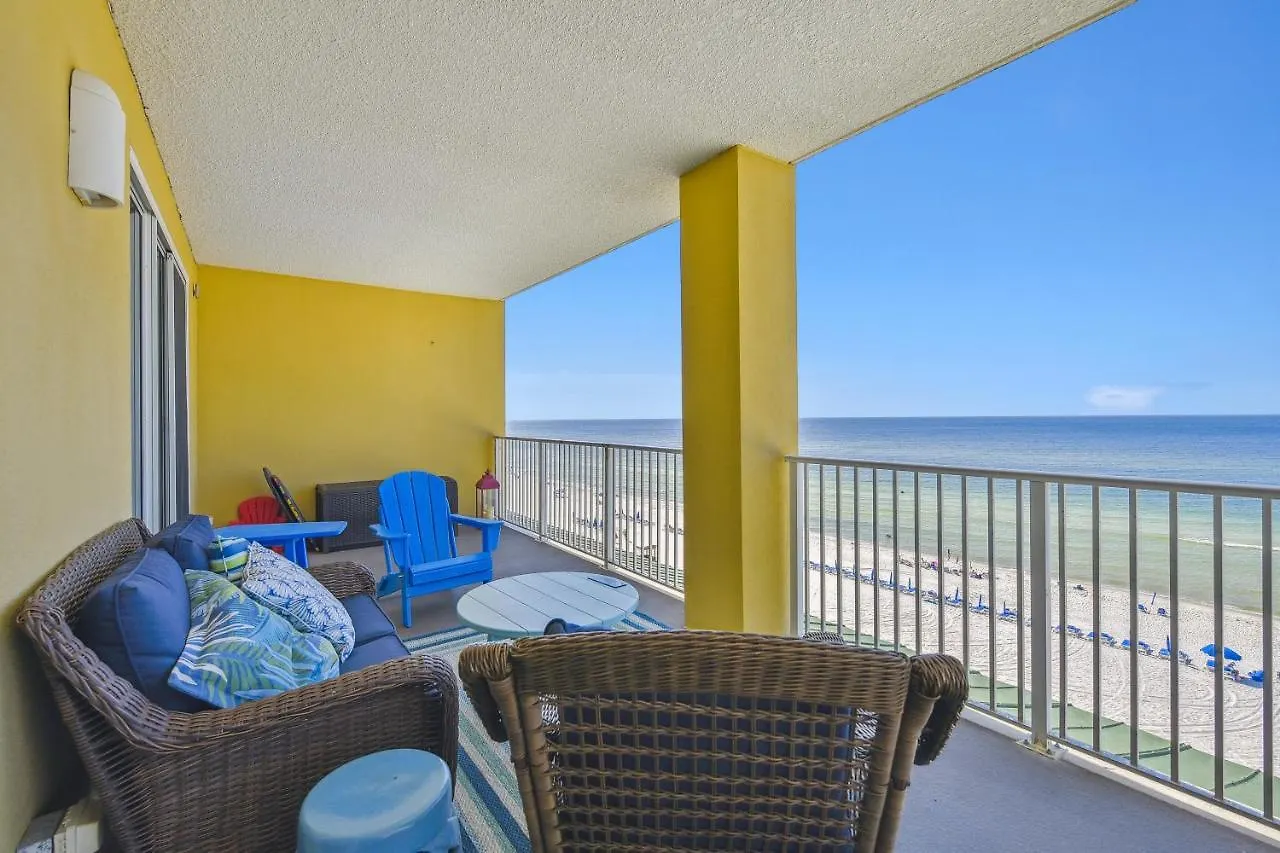 Semesterbostad Tropic Winds Condominium #607 By Book That Condo Panama City Beach